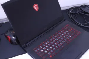 وحش الألعاب والتصميم MSI GF63 Thin بحالة ممتازة جداً (استخدام هندسي نظيف)