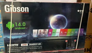 شاشة جبسون الاصلي 55 سمارت  4k و توصيل مجاني