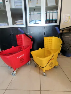 عربات موب تروللي للتنظيف trolly bucket