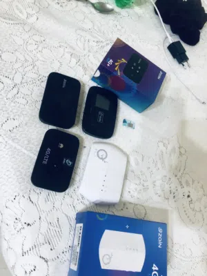 4 قطع ماي فاي زين مستعمل كلهم للبيع