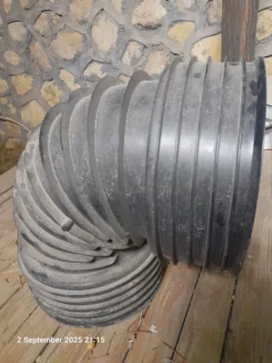 كوع بلاستيك HDPE corrugated