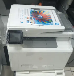 Hp color laser jet 283dw mfp wifi printer used