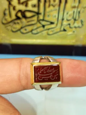 خاتم فضة البيع