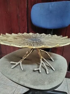 Decorative Sunflower/Lotus Platter