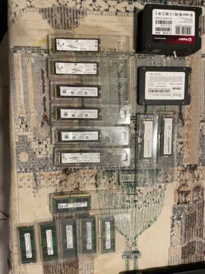 رامات و هاردسكات بسعر جيد DDR3/DDR4/DDR5 laptop and pc