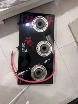 Gas Cylinder & 3-Burner Gas Stove