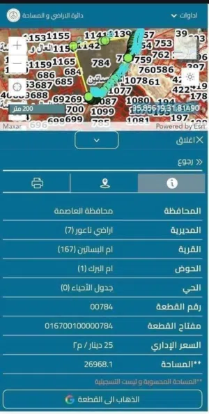 Residential Land for Sale in Amman Naour