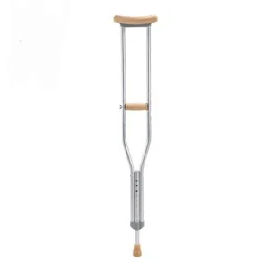 عكاز تحت الإبط ألومنيوم مستوردالارتفاع مقاس M و L