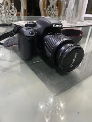 كاميرا Canon EOS 550d مع عدسه 55mm، مع الحقيبه و الشاحن و الميموري