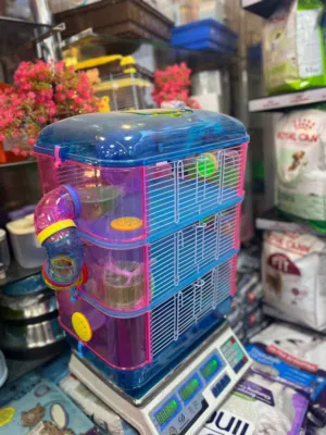 قفص هامستر للبيع 3 طوابع استعمال شهر فقط