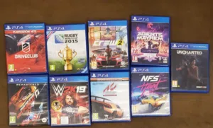 Original PS4 CDs/Games(only 9 remaining out of 16)