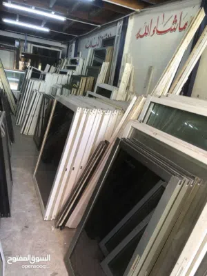 شبابك و ابواب مستعمل تسليم على المقاس