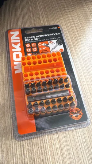 مجموعة حاملات رؤوس مغناطيسية من WOKIN مكونة من 33قطعة WOKIN 33PCS Magnetic Bit Holder set with SIYAB