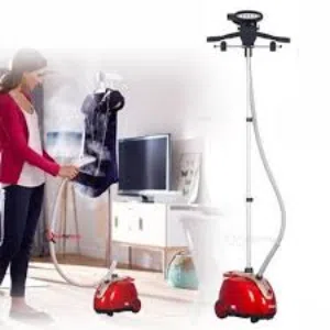 مكواية البرميل البخاريه الجباره  مع ستاند تعليق الملابس