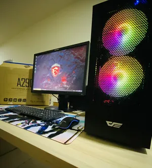 Full set up gaming pc motherbord MSI 420$ كمبيوتر كامل للالعاب والهندسه