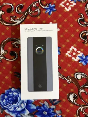 STC 5G pro 5 brand new mifi for sale WiFi 6 speed up to 3600 Mbps 7000 mah battery