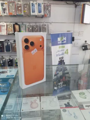 ايفون 17pro max  485 بالقسط