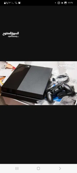 بلايستيشن 4 مع جميع اجهزه وألعاب  Playstation 4 with all hand and games