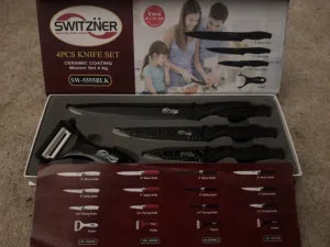 مجموعة سكاكين Switzner APCS – موديل SW‐555BLK