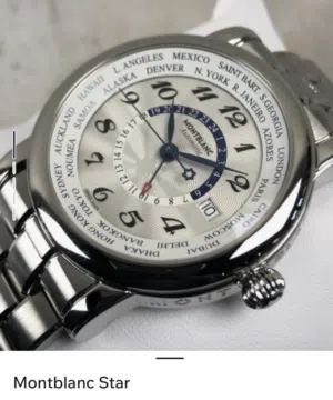 Montblanc Star World Time Automatic – Swiss Luxury Watch – Full Stainless Stee