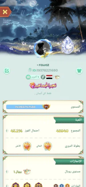حساب لودو جاهز