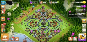 حساب كلاش للبيع الجاد فقط المحله الكبري تم تطوير الحساب اكتر clash of clans