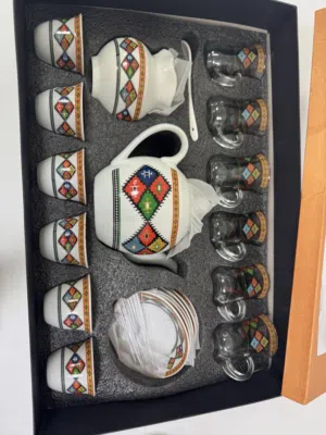 طقم شاي وقهوة