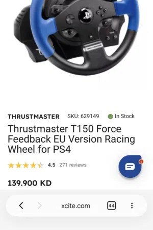 Thrustmaster T150 Gaming steering wheel