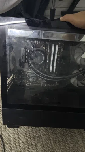معالج RYZEN 5600G مع موذربورد MSI B450 MAX