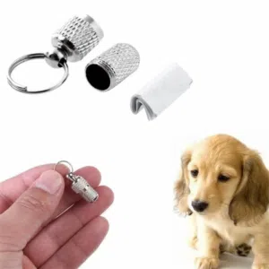 Anti-Lost Pet Dog Cat Puppy ID Address Name Label @ ليبل اسم وعنوان الحيوان الاليف