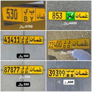 رقم ثلاثي للبيع 853 رقم ثلاثي للبيع 530
