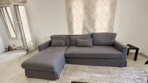 IKEA corner sofa with storage