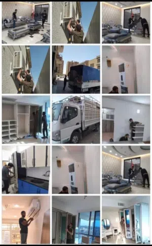 نقل الاثاث وفتح الغرف السبالت تابع الوصف