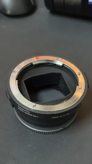 ادابتر عدسات كانون للسوني من سيجما  sigma adapter for canon lenses on sony