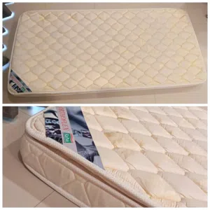 RAHA premium medicated pillow top single mattress. Size 190X90