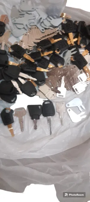 جميع مفاتيح معدات ثقيله