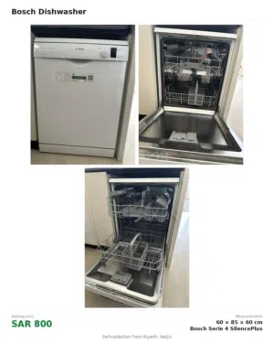 Dishwasher Bosch