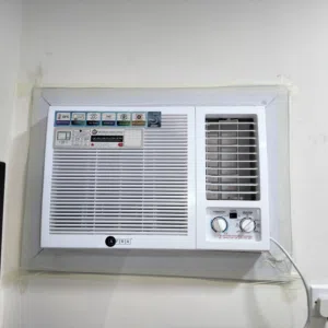 1.5 ton window AC available for sale.