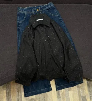 قميص اسود جديد غير ملبوس