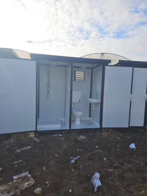 حمامات متنقله بسعر حرق