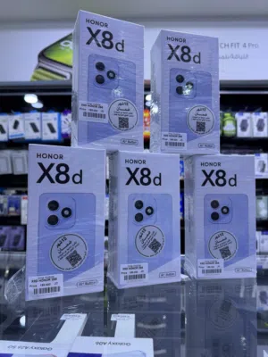 Honor X8d (256 GB / 8+8 Ram) هونر اكس 8 دي الجديد كليا من شركة هونر الان بسعر حرررررررررررررررررررق