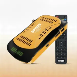 ريسيفر سبايدر V300 PRO 5G GOLD مع اشتراكات انترنت