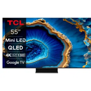 TCL 55" Android Smart QD-Mini LED TV - 4K, 55C805