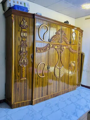 للبيع غرفه نوم صاج عراقي طابقين 7 قطع