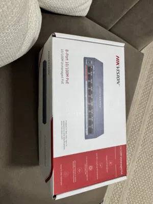 مفتاح هيكفيجن DS 3E0109P EM PoE ذو 9 منافذ hik vision