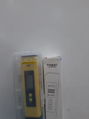 Aquarium Water Testing Meters (pH + TDS)أجهزة فحص مياه أحواض الأسماك والروبيان (pH + TDS)