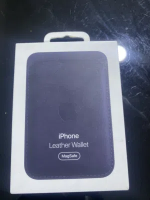 Apple leather wallet