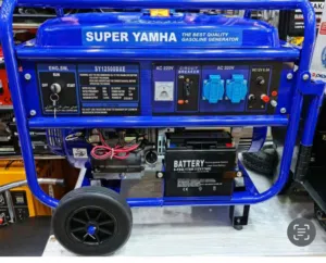 جنريتر مولد ماطور كهربائي من شركة YAMHA قوة 7500 واط يعمل بالمفتاح مع الضمان