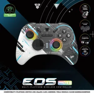 FANTECH EOS PRO II S WGP15 V2S MECHANICAL BUTTONS WIRELESS GAMEPAD يد تحكم فانتيك ميكانيكل جديدة