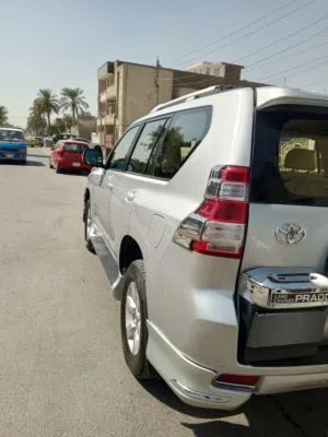 تويوتا برادو موديل 2015 خليجي TXL  اللون سلفر مكفوله كفالة عامه.